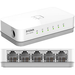 Switch Dlink DES-1005C | 5-Port 10/100 Mbps