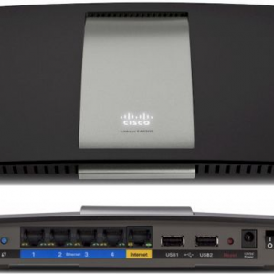 Smart Router Wifi Linksys EA6500: 2 băng tần, tốc độ 1750Mbps chuẩn AC, Cổng 1Gb, USB 2