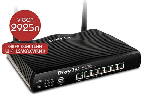 Thiết bị cân bằng tải DrayTek Vigor2925n có Wireless Router