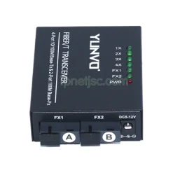 Bộ chuyển đổi quang điện 2 quang 4 lan 2F4E
