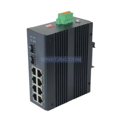 Switch công nghiệp 8 cổng Ethernet + 2 cổng quang -1