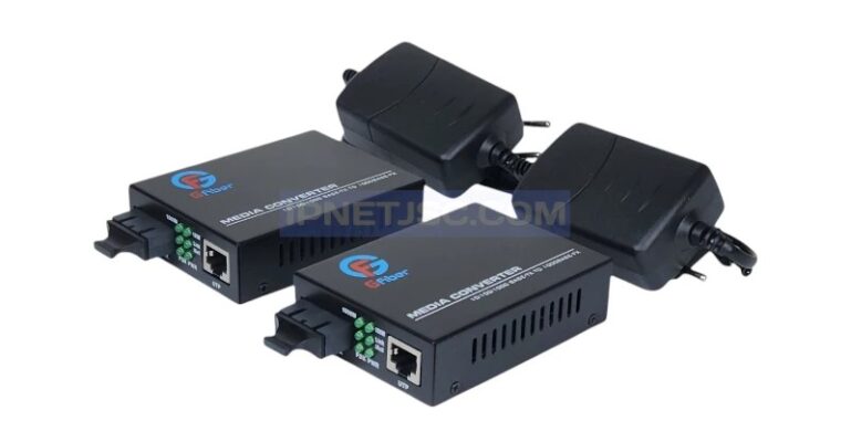 Bộ chuyển đổi quang điện 2 sợi 1000Mbps G-Fiber GF-1G2F-20