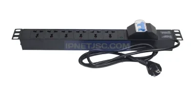 Thanh nguồn pdu 6 cổng đa năng có MCB