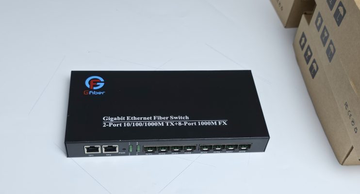 Switch quang 8 cổng SFP + 2 cổng RJ45 1Gb GF-1802GE-SFP 5