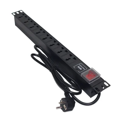 Thanh nguồn PDU 8 port đa năng chống sét SPD (6)