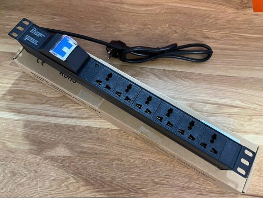 thanh nguồn pdu 6 port