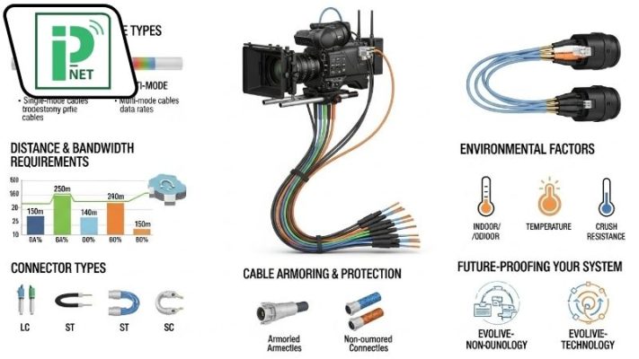 Cách chọn cáp quang cho hệ thống camera phù hợp