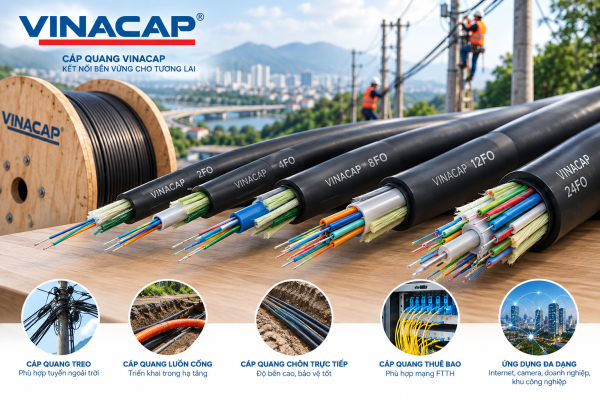 Cáp quang Vincap